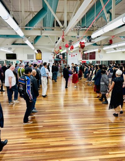 social dancing group